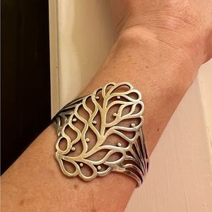 Sterling Silver Vintage Bracelet Cuff